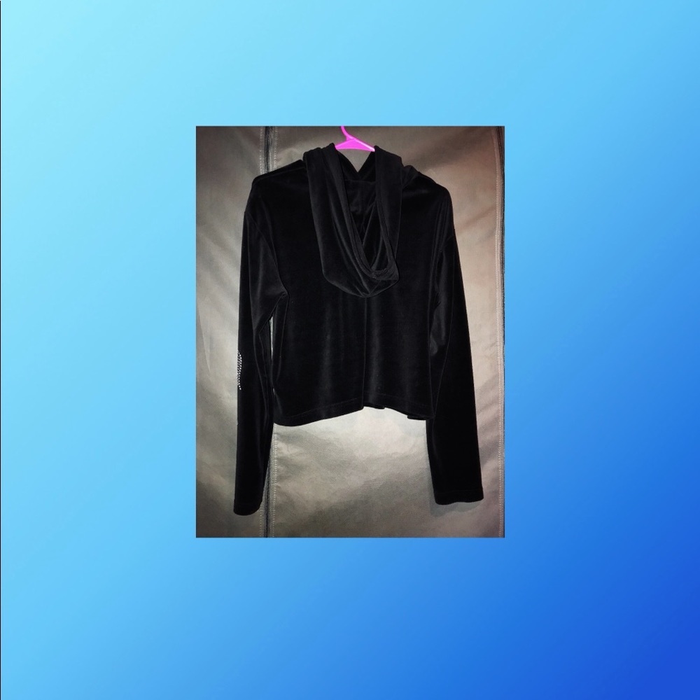 JUICY COUTURE - Waist Length Flared Sleeve Hoodie